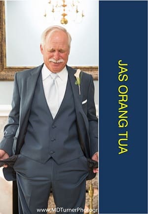 Jas Pria Jas Orang Tua Pengantin