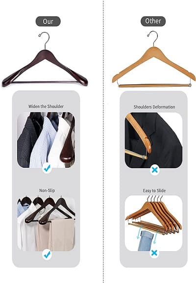 Jas Pria 3 Hanger Gantungan Jas Terbaik