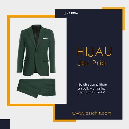 Jas Pria Jas Pria Warna Hijau