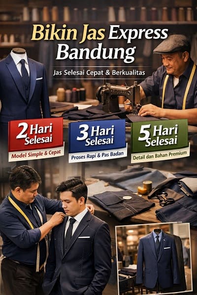 Jas Pria Bikin Jas Express Bandung