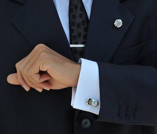 Jas Pria Cara Memakai Mangset Cufflinks