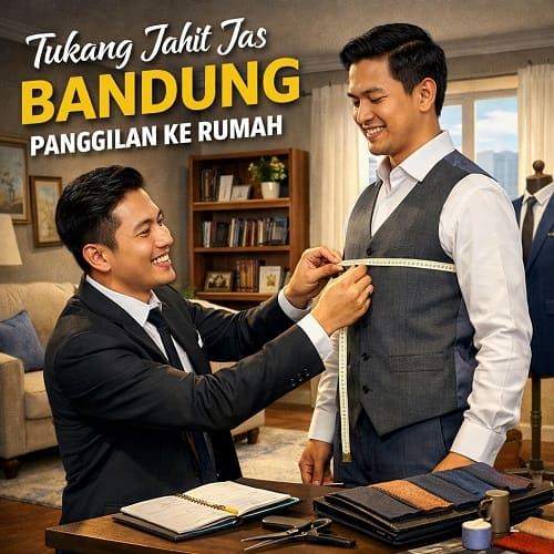 Jas Pria Tukang Jahit Jas Bandung Panggilan ke Rumah