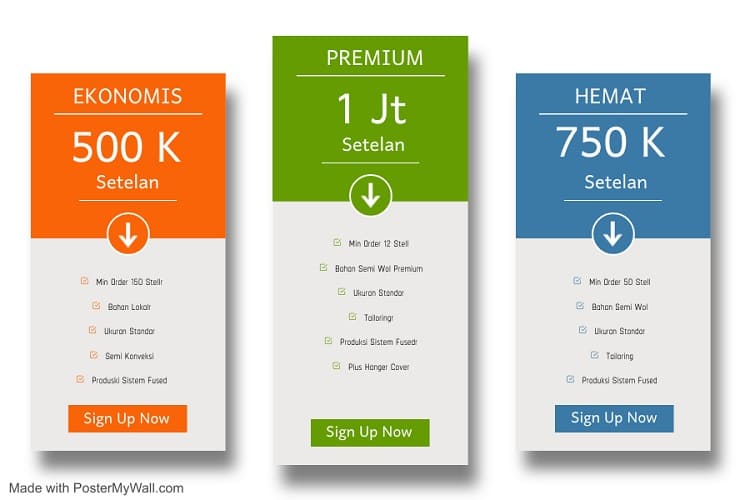 Harga Jas Kantor